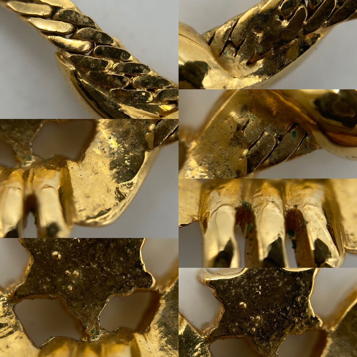 NINA RICH Nina Ricci колье Gold цветок цветной камень аксессуары P1436