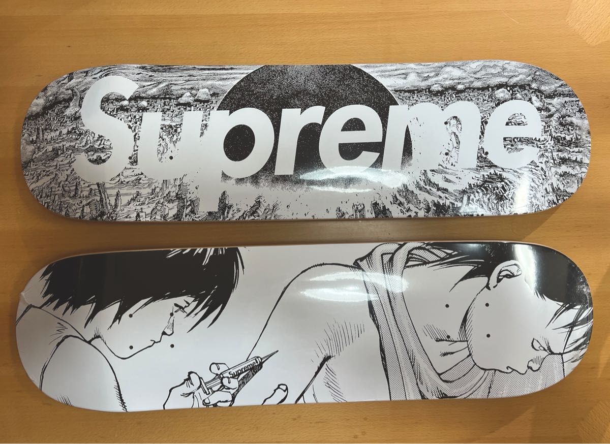 【2枚セット 新品未開封】supreme × AKIRA  スケートボードデッキ