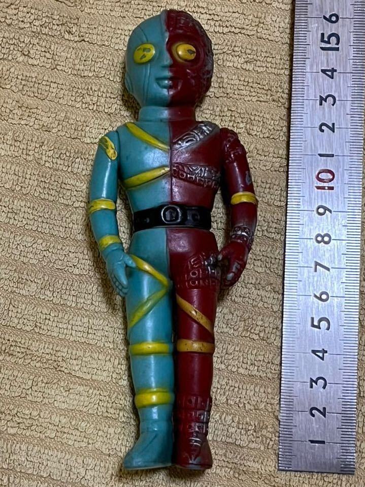 当時物 ソフビ　人造人間キカイダー　当時物　無版権　フィギュア