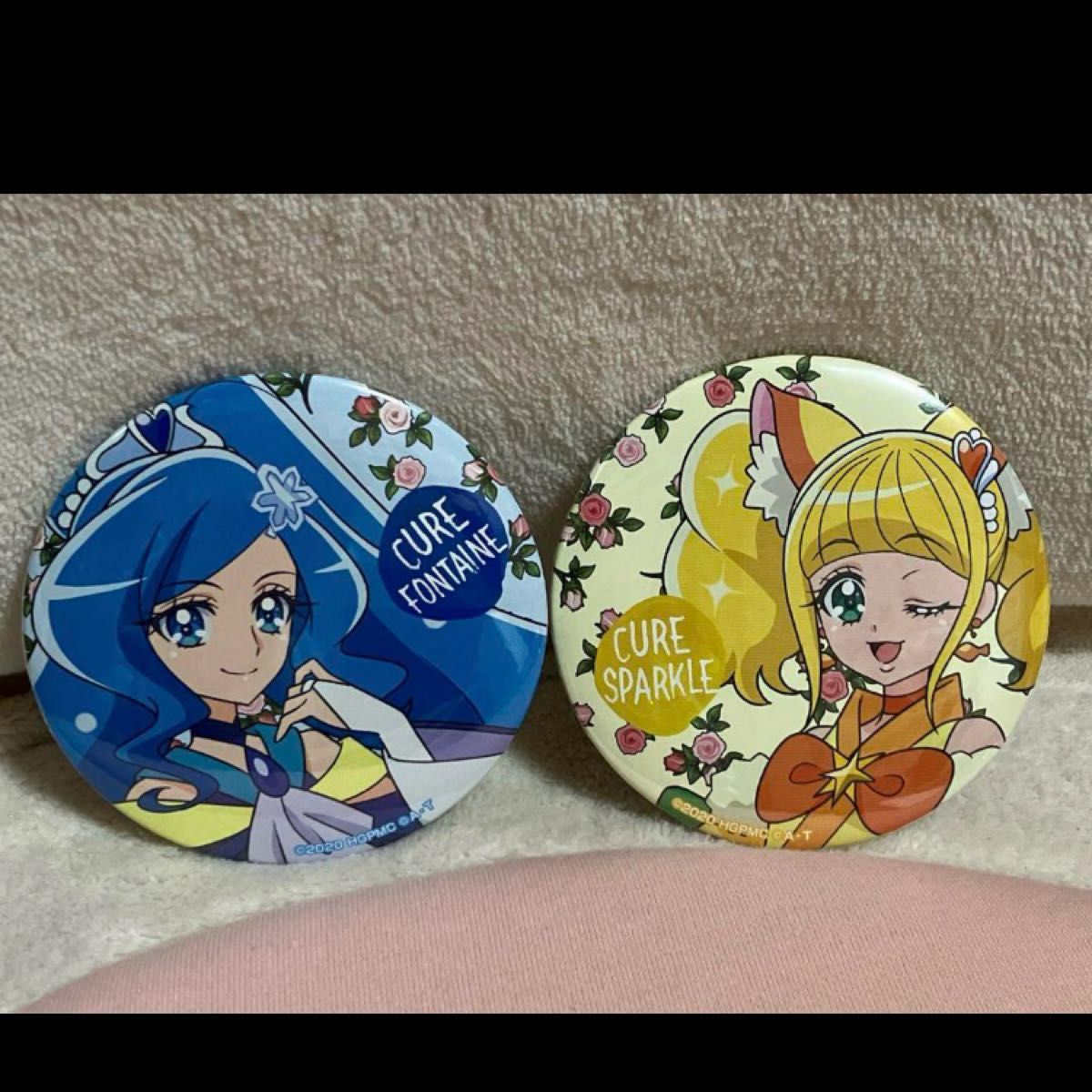 ヒーリングっとプリキュア フォンテーヌ キュアスパークル 渋谷109 缶バッジ|Yahoo!フリマ(旧PayPayフリマ)