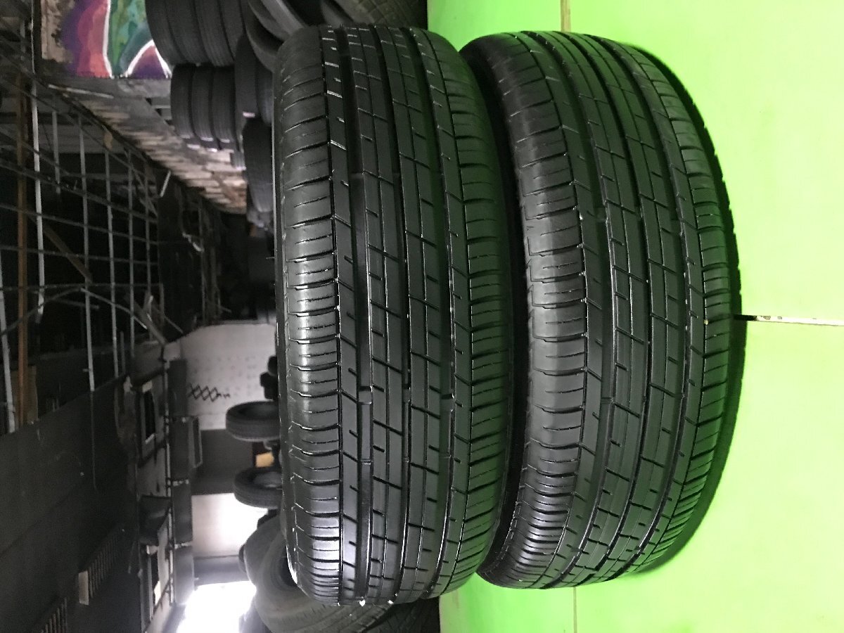 管理番号：C5-16-3●【送料無料！2本セット】165/55R15 BS Ecopia EP150 2023年製 山あり/夏タイヤ/適格請求書発行可能_画像2