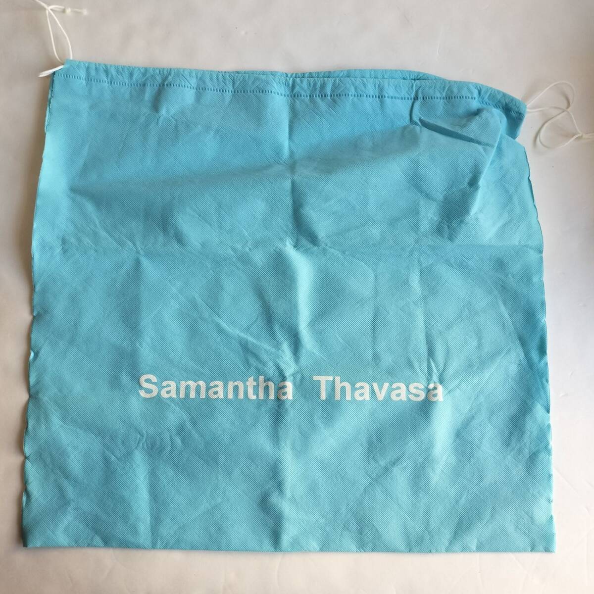 [ elegant черный ko style ] Samantha Thavasa Samantha Thavasa ручная сумочка большая сумка черный ko type вдавлено . сумка для хранения 