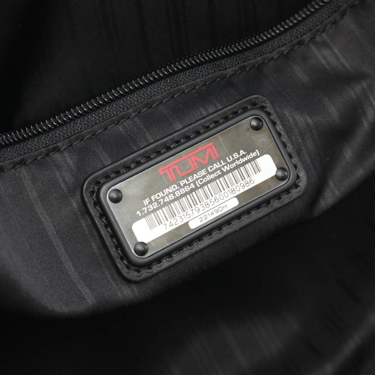 TUMI| Tumi ALPHA FXT SMALL SOFT TRAVEL SATCHEL Boston bag burr stick nylon leather 22149DH