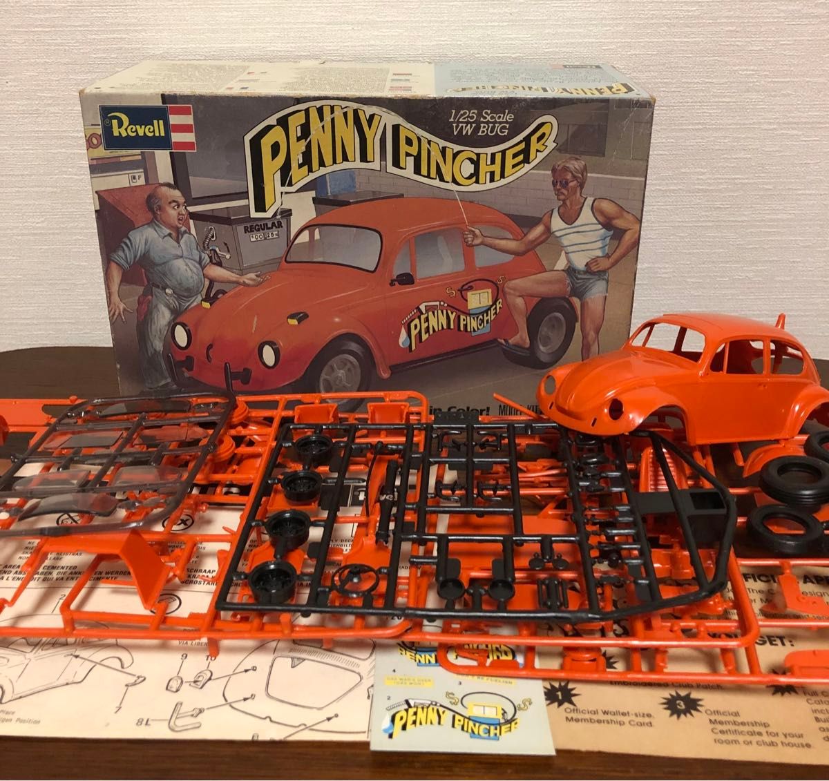 Revell  PENNY PINCHER  ＶＷ　BUG  1/25  MODEL KIT   MADE IN U.S.A.