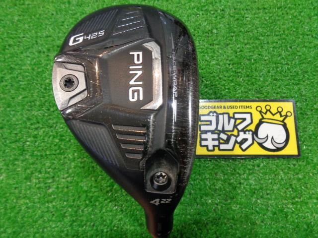 GK石川橋●834 ◆ピン◆G425 HYBRID◆PING TOUR 2.0 CHROME85◆S◆22°◆U4◆ユーティリティ◆オススメ◆_画像1