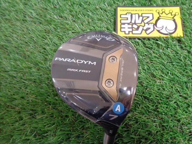 GK栄三越■ 381 【値下げ】キャロウェイ◆PARADYMMAXFAST◆ELDIO40 for Callaway◆日本仕様◆A◆22度◆フェアウェイウッド◆レディース◆7W