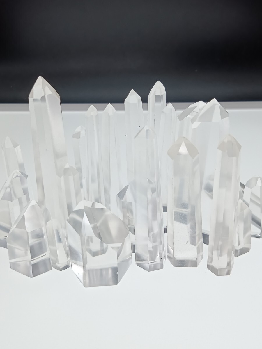  кристалл cluster прозрачный кварц 6шт.@ угол 24шт.@ совместно Stone 