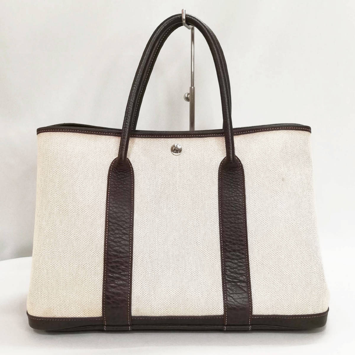 美品級】HERMES(エルメス)ガーデンパーティPM 大き目 美品級】HERMES(エルメス)ガーデンパーティPM 大き目