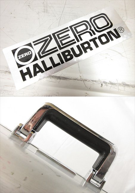 [ Zero Halliburton ZERO HALLIBURTON] old model aluminium suitcase 4 wheel dial lock ( men's ) silver #5SC0299#