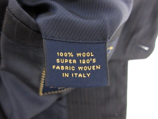  очень красивый товар [ Brooks Brothers ] REGENT Loro Piana ткань super120\'s шерсть 2 кнопка костюм ( мужской ) 38R W31 темно-синий полоса #28RMS8660