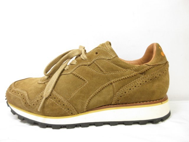 未使用 【ディアドラ ヘリテージ diadora HERITAGE】 171364-30143 スエード ローカットスニーカー (メンズ) size28 ブラウン■15MZA5467■_画像6