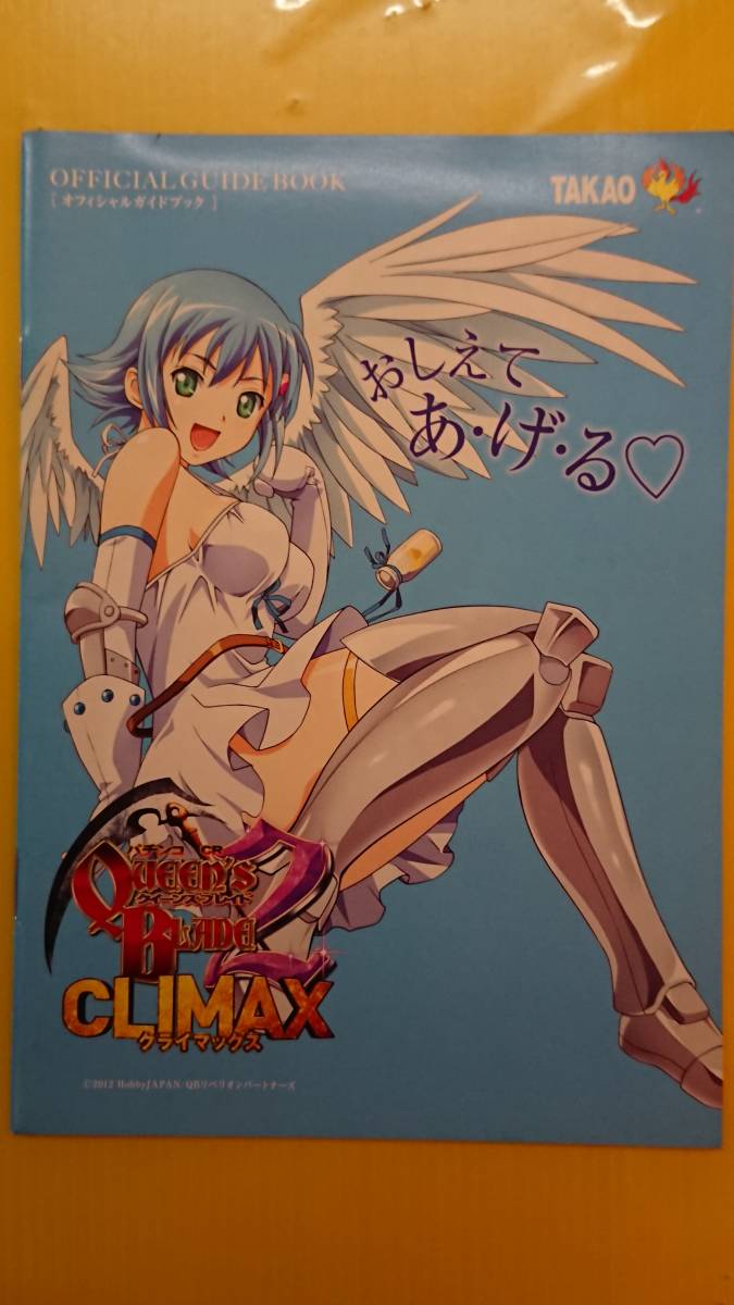 ☆送料安く発送します☆パチンコ　クィーンズブレイド　クライマックス　☆小冊子・ガイドブック10冊以上で送料無料☆_画像1