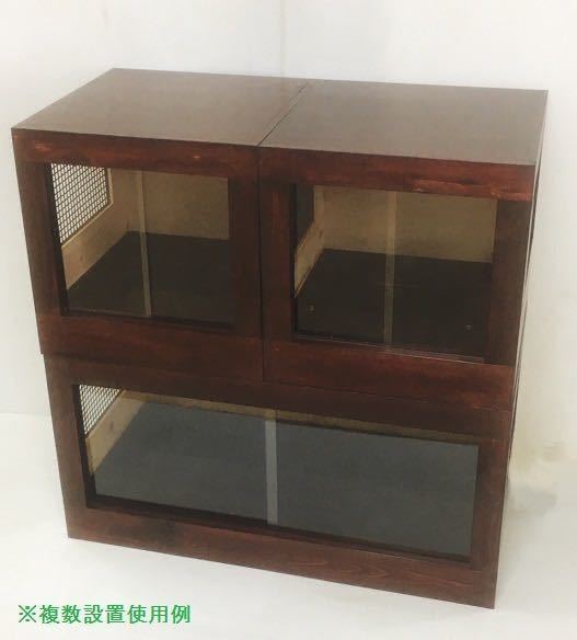  wooden cage 900×450×450likgame, reptiles, small animals for unused natural color 
