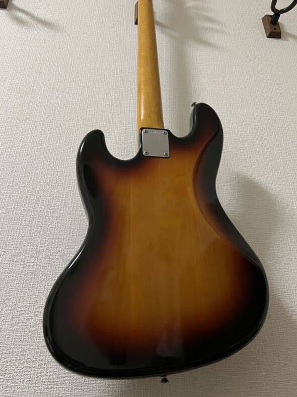 fender JB62-JBD 1991年製　フジゲン　japan JB62 ジャズベース　パドルペグ　ゴトーブリッジ　ピックアップ交換　Sスタンプ　フェンダー_画像2