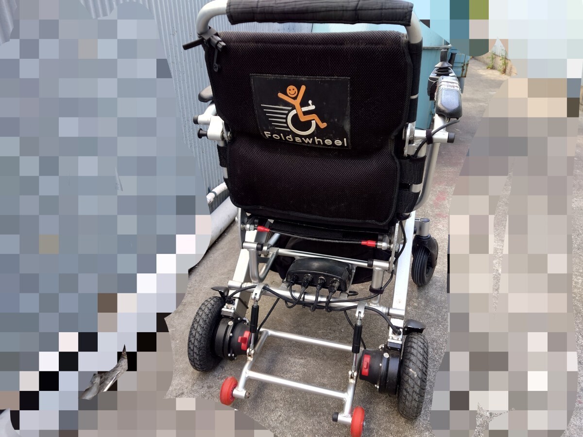 【引取り限定】Folda Wheel 電動車椅子 の画像2