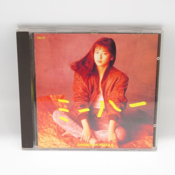 動作品 森高千里 ミーハー CD アルバム 1988年 初版盤 32XL-271/Y514-5_画像1