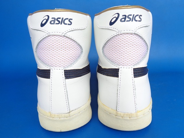 13785■美品 ASICS JAPAN L FABRE TBF707 アシックス ジャパン ファブレ 白 黒 28 日本製 バッシュ 希少 三井寿_画像5