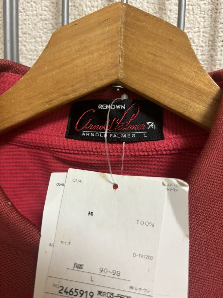 新品（タグ付き）［Arnold Palmer］アーノルドパーマー　半袖ポロシャツ　L Y2907_画像3