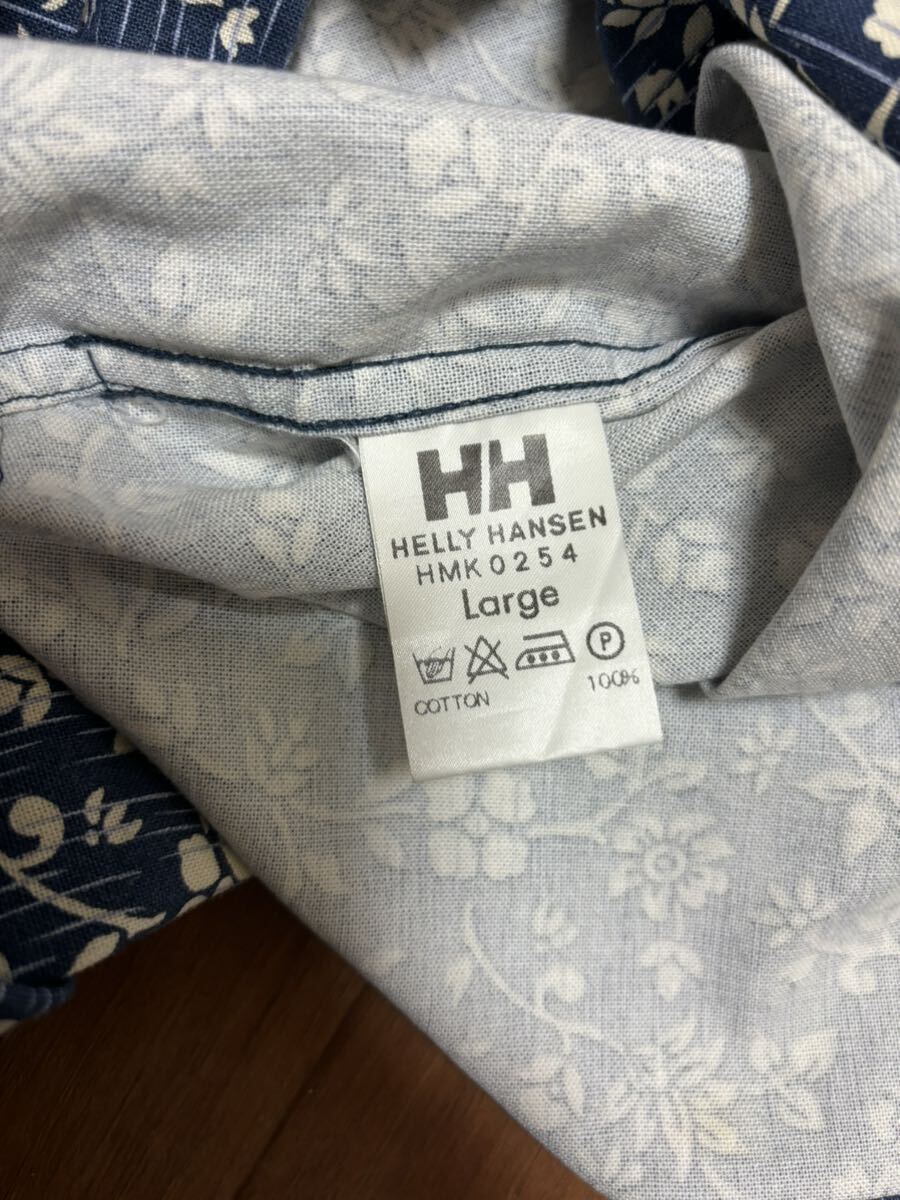 [HELLY HANSEN] Helly Hansen рубашка с коротким рукавом общий рисунок цветок L 240517-114