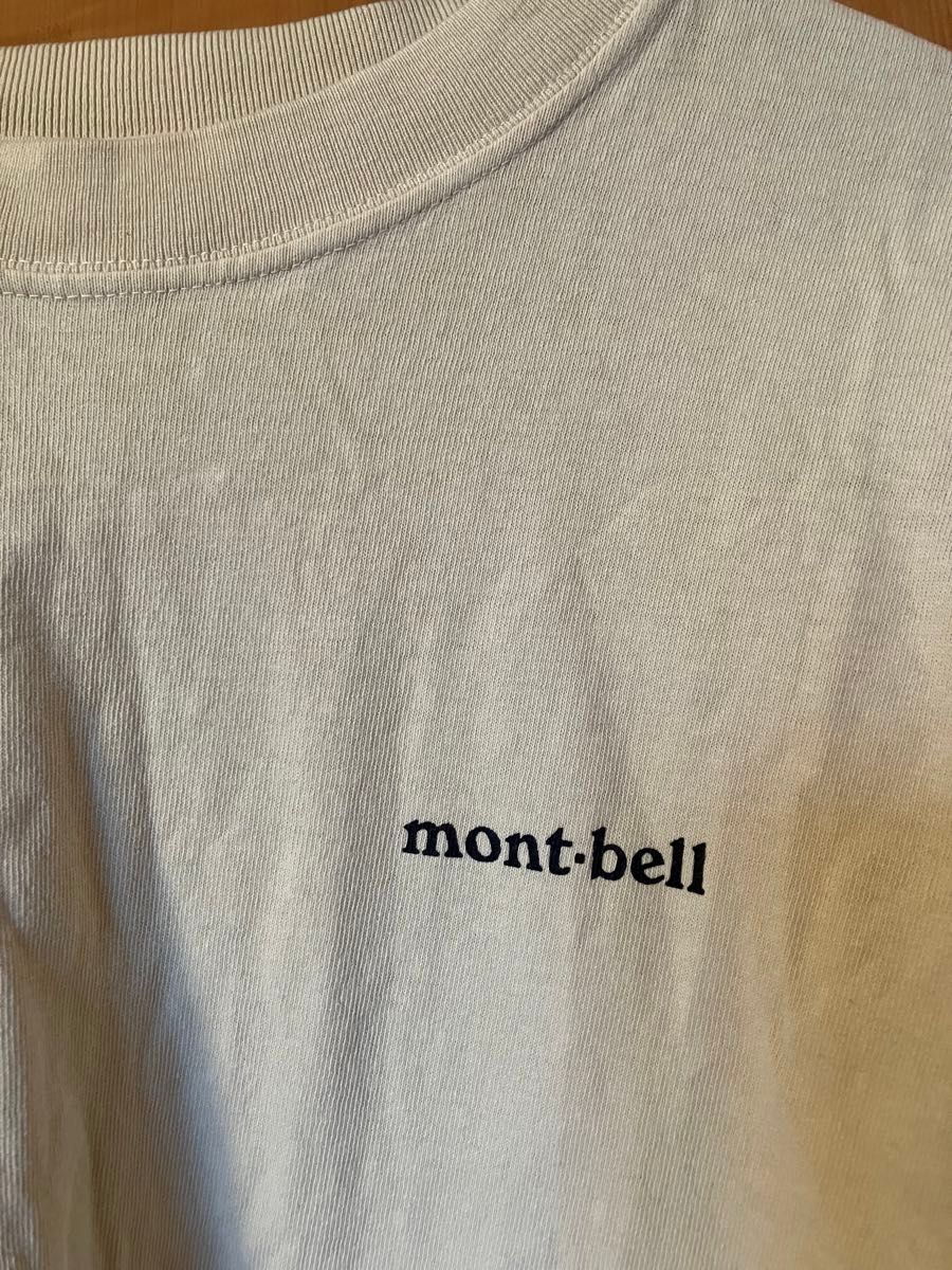 モンベル　mont-bell 半袖　Tシャツ　男女兼用　Sサイズ　バックプリント　夢枕獏