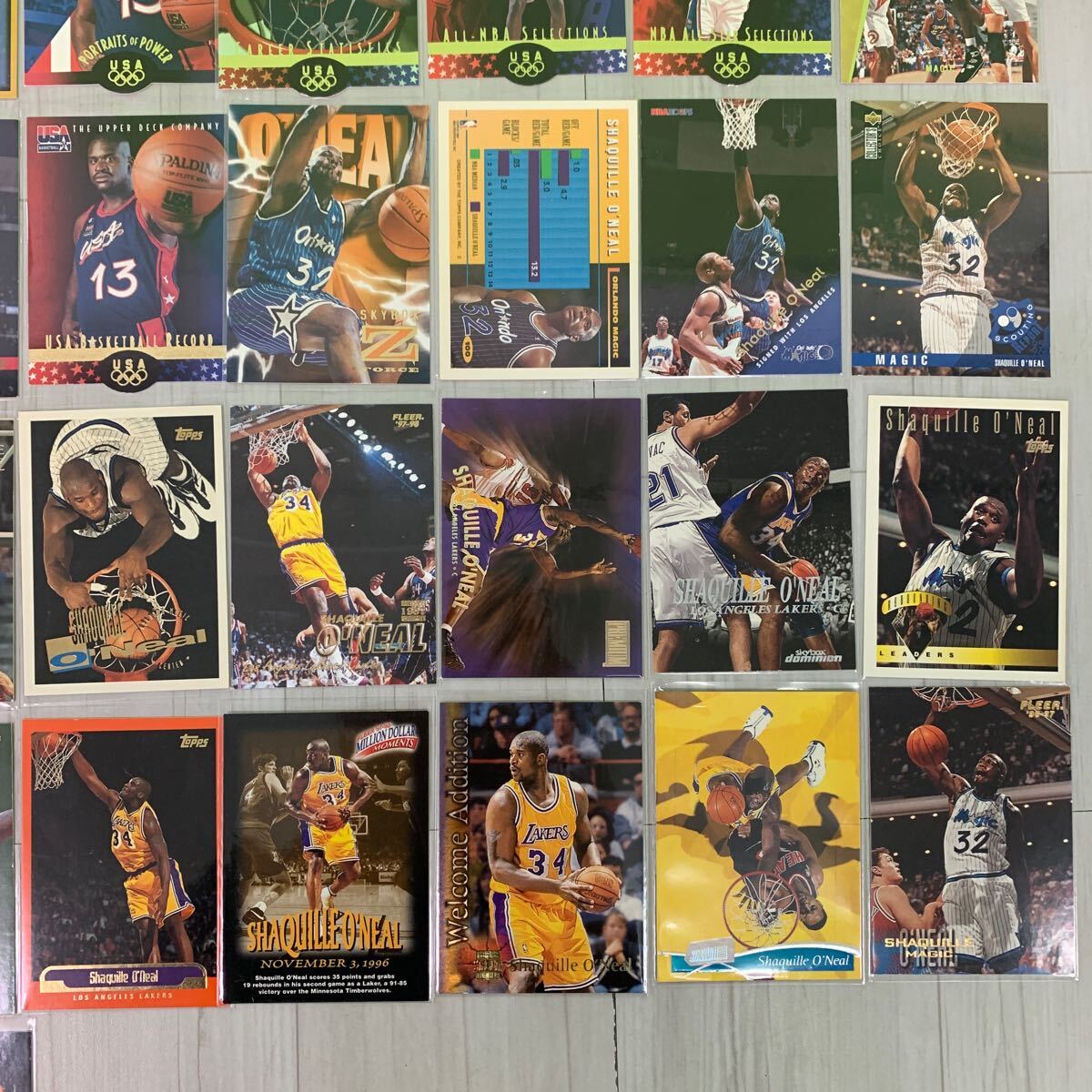 ③ UPPER DECK skybox 等 NBA シャキール・オニール Shaquille O'Neal カード 60枚以上 まとめ売りの画像5