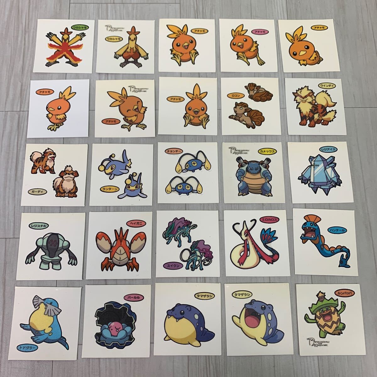  the first bread Pokemon bread deco Cara seal 200 sheets Pocket Monster 