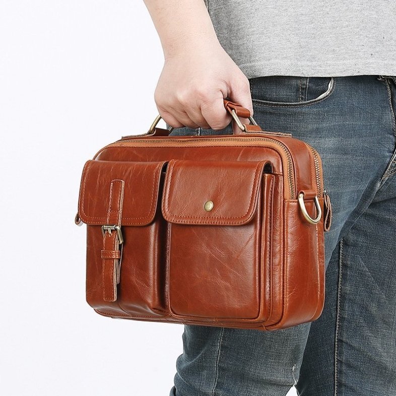 * новый товар * сумка "почтальонка" мужской сумка на плечо наклонный .. сумка телячья кожа iPad. место хранения возможность кожа вертикальный посещение школы ходить на работу портфель 