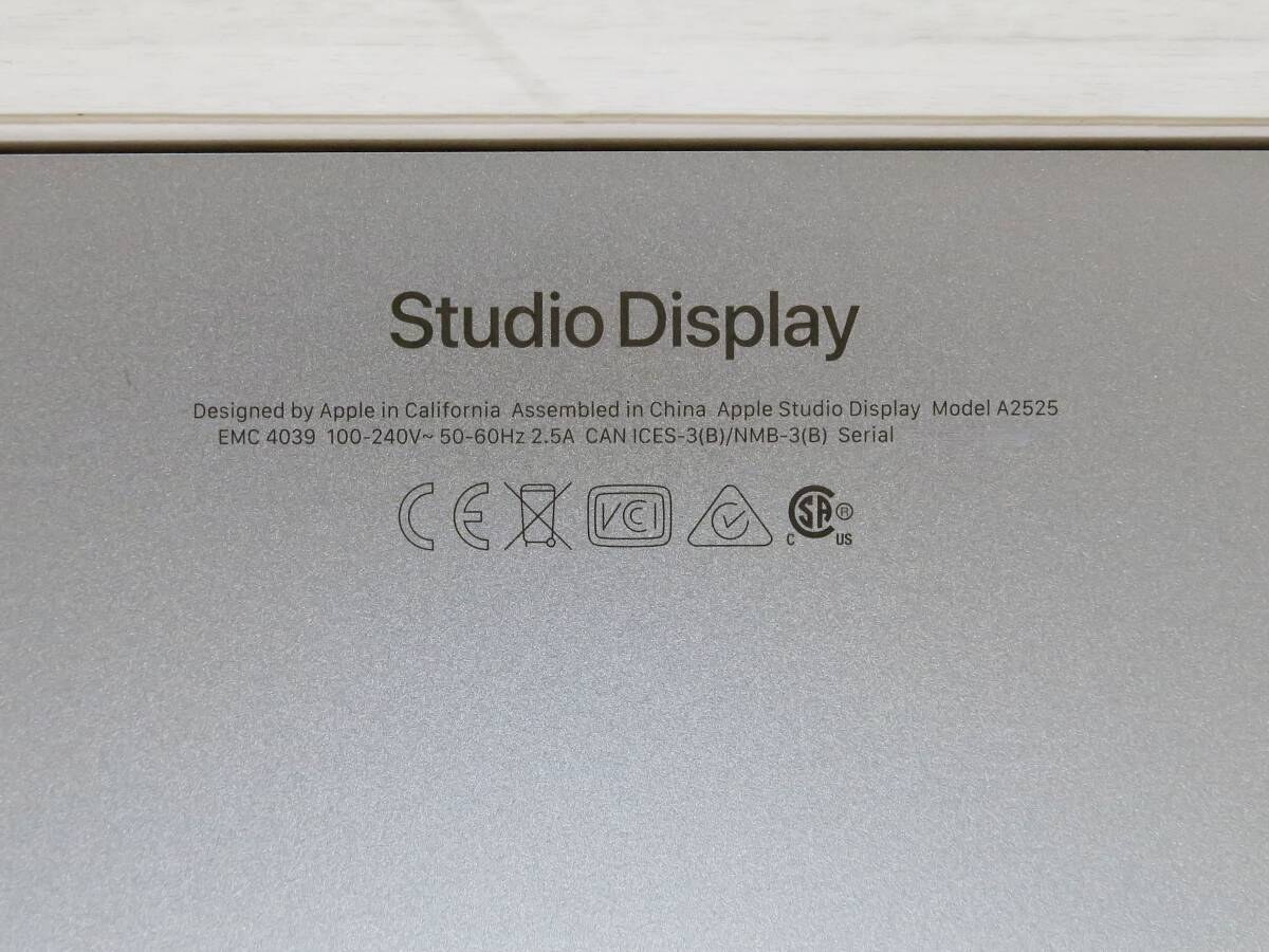 Apple Studio Display 27インチ 5K Nano-textureガラス_画像9