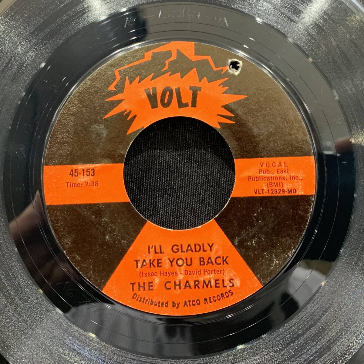 【EP】The Charmels - I'll Gladly Take You Back / Loving Material 1967年USオリジナル Styrene Volt 45-153の画像1