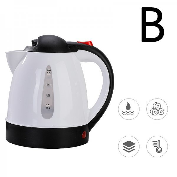  car kettle for truck pot car kettle car pot 12V/24V in-vehicle hot water ... large car 1L jet inoue. hot water travel car automatic driving CP01034