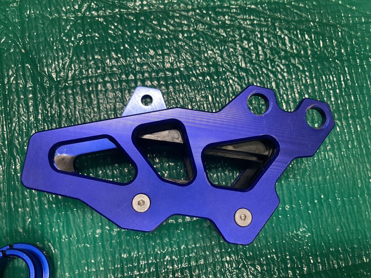  free shipping YZ125 YZ125X parts various gas cap Fork bottom protector chain guard sprocket cover brake lever 