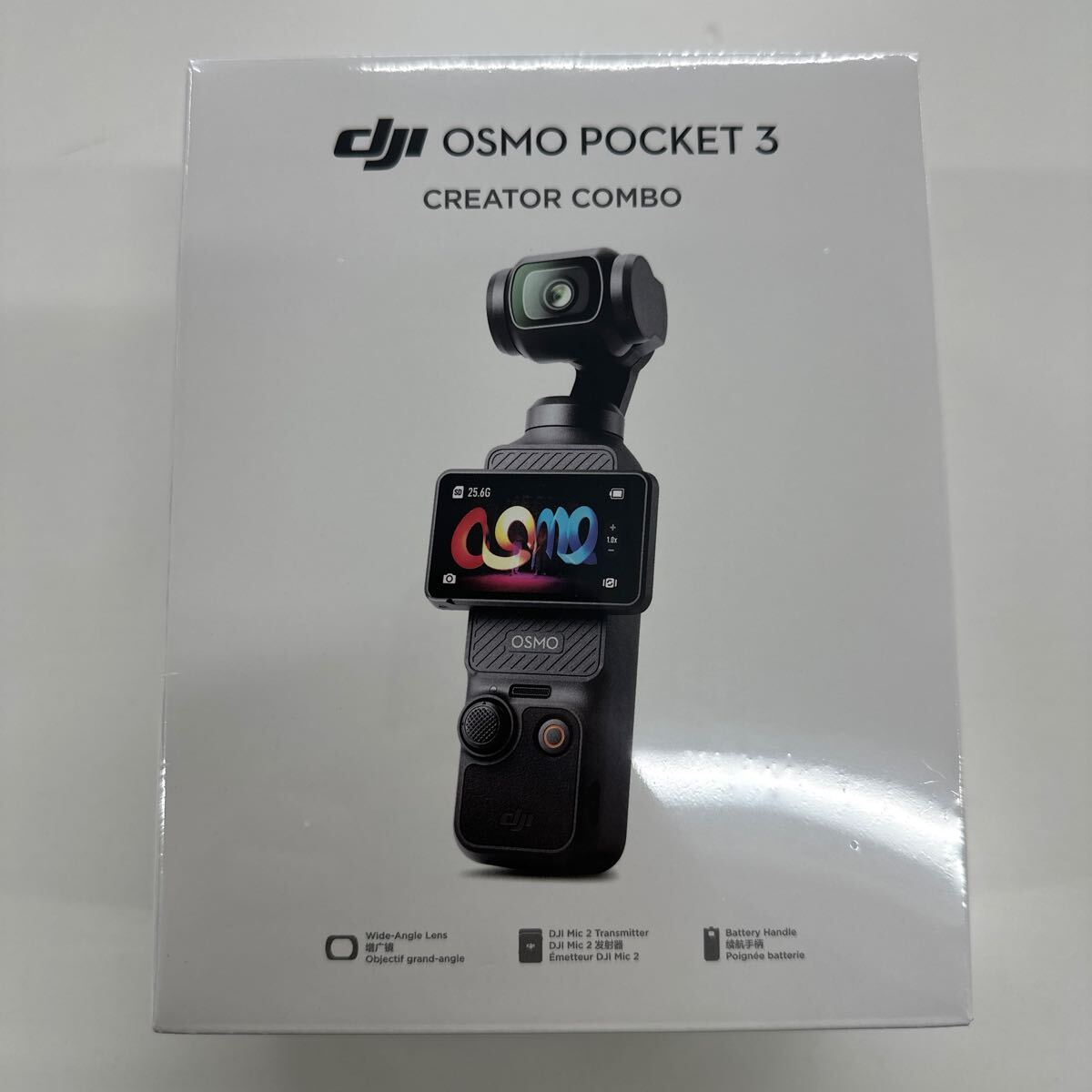 未使用・送料込み　DJI Osmo Pocket 3Creator Combo 