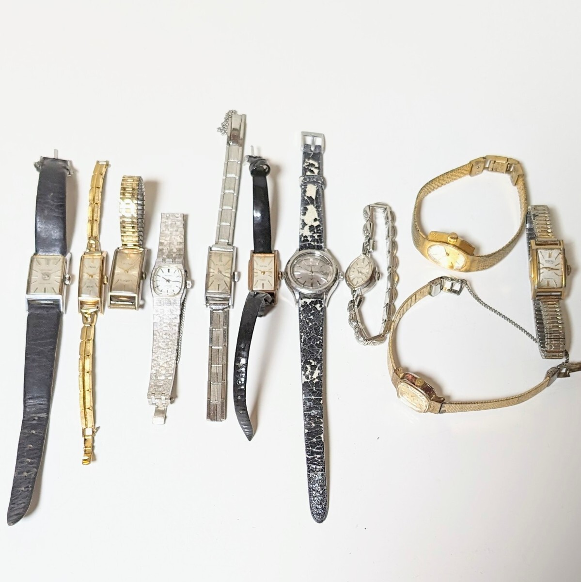 レディース 手巻き腕時計 11本まとめ SEIKOセイコー SUNLOADサンロード ORIENTオリエント BENFREベンフレ 14KGF 18KGF EGP WGP あり 現状品の画像1