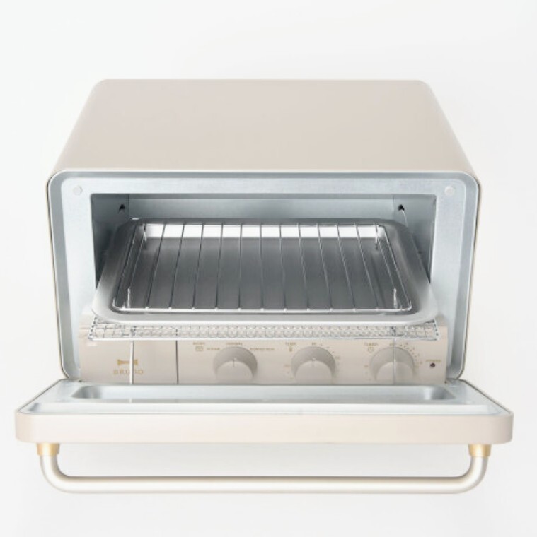  free shipping unused BRUNO BOE067-WH blue no steam & Bay k toaster white blue no oven toaster Bay k toaster 