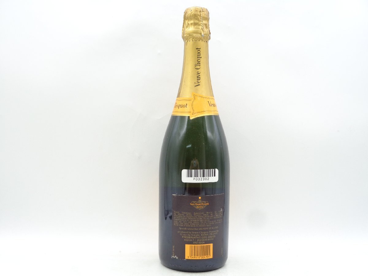 Veuve Clicquot PONSARDIN ヴーヴクリコ ポンサルダン イエローラベル ブリュット シャンパン ケース入 未開封 古酒 750ml 12％ P032302の画像3