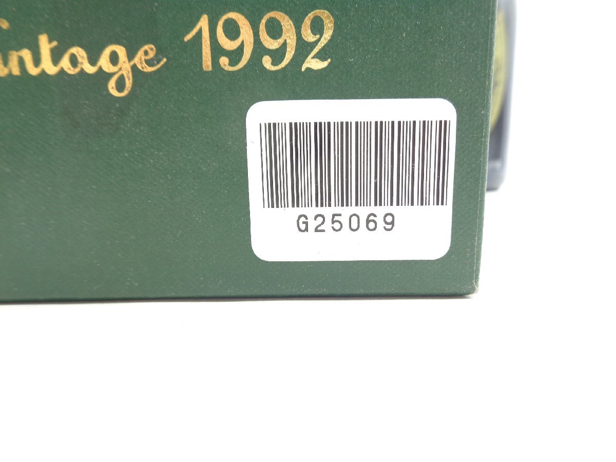 Dom Perignon BRUT 1992 ドンペリニヨン ブリュット シャンパン 箱入 未開封 古酒 750ml 12,5% G25069の画像2