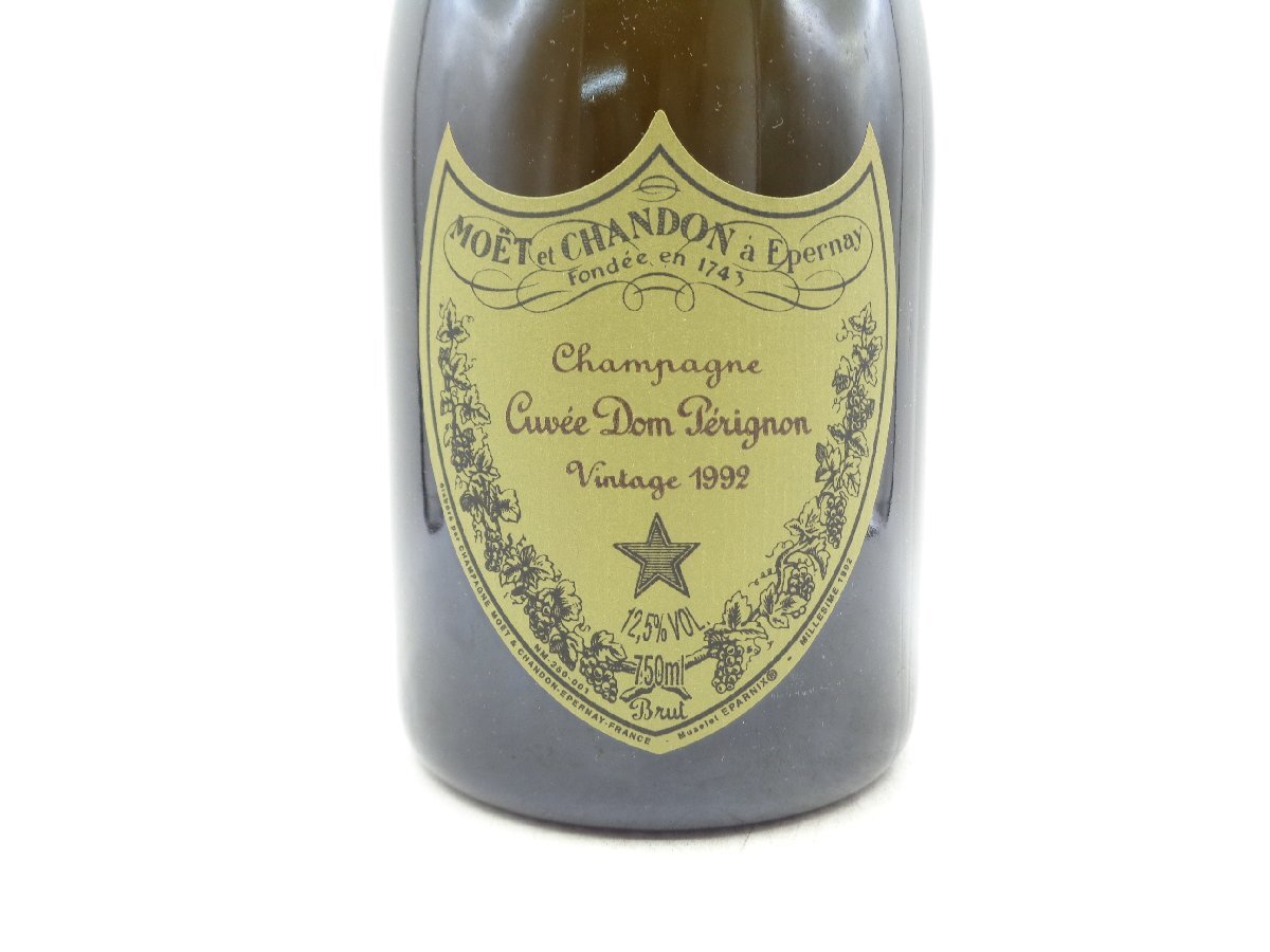 Dom Perignon BRUT 1992 ドンペリニヨン ブリュット シャンパン 箱入 未開封 古酒 750ml 12,5% G25069の画像6