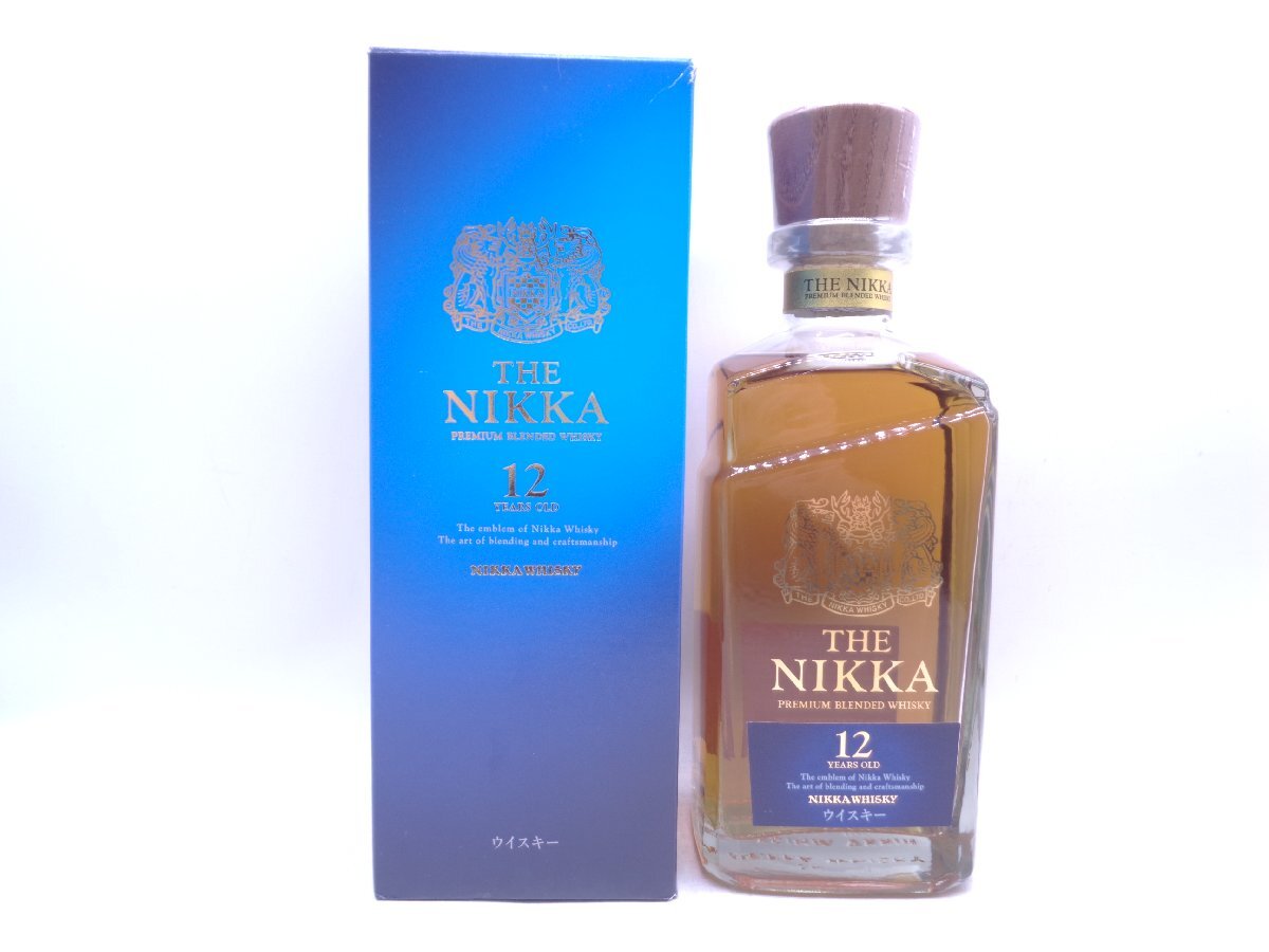 THE NIKKA 12年 ザ ニッカ ウイスキー 700ml 43％ 未開封 古酒 国産 箱 P032519の画像1