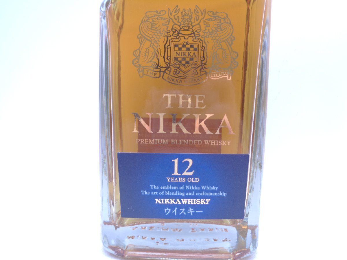 THE NIKKA 12年 ザ ニッカ ウイスキー 700ml 43％ 未開封 古酒 国産 箱 P032519の画像3