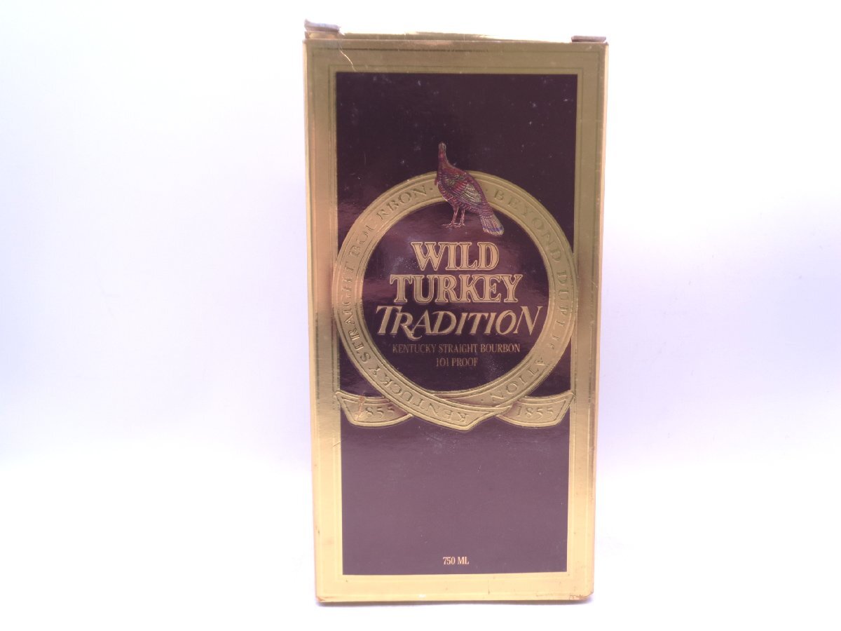 WILD TURKEY TRADITION 101 PROOF ワイルド ターキー トラディション バーボン 750ml 50.5％ 古酒 未開栓 箱 X264136の画像9