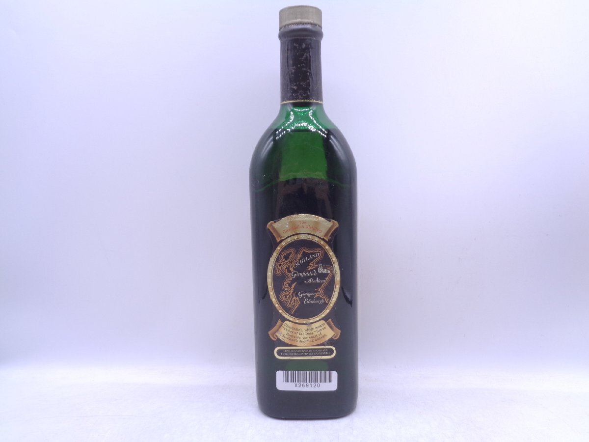 GLENFIDDICH グレンフィディック 8年 ピュアモルト 750ml 43% 古酒 未開栓 X269120の画像5