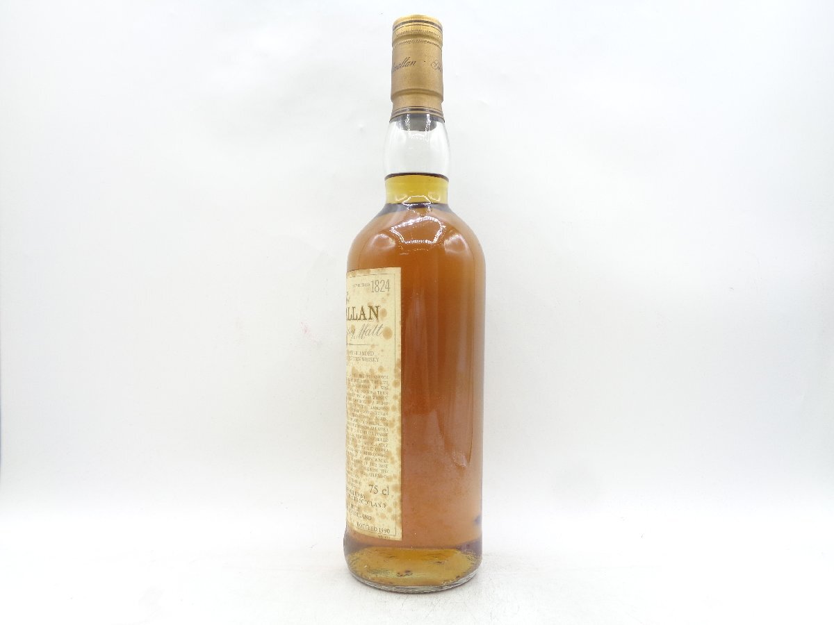 【同梱不可】The MACALLAN 25年 ザ マッカラン アニバーサリーモルト 1965 シングルモルト スコッチウイスキー 750ml 43% 木箱入 X268530の画像3