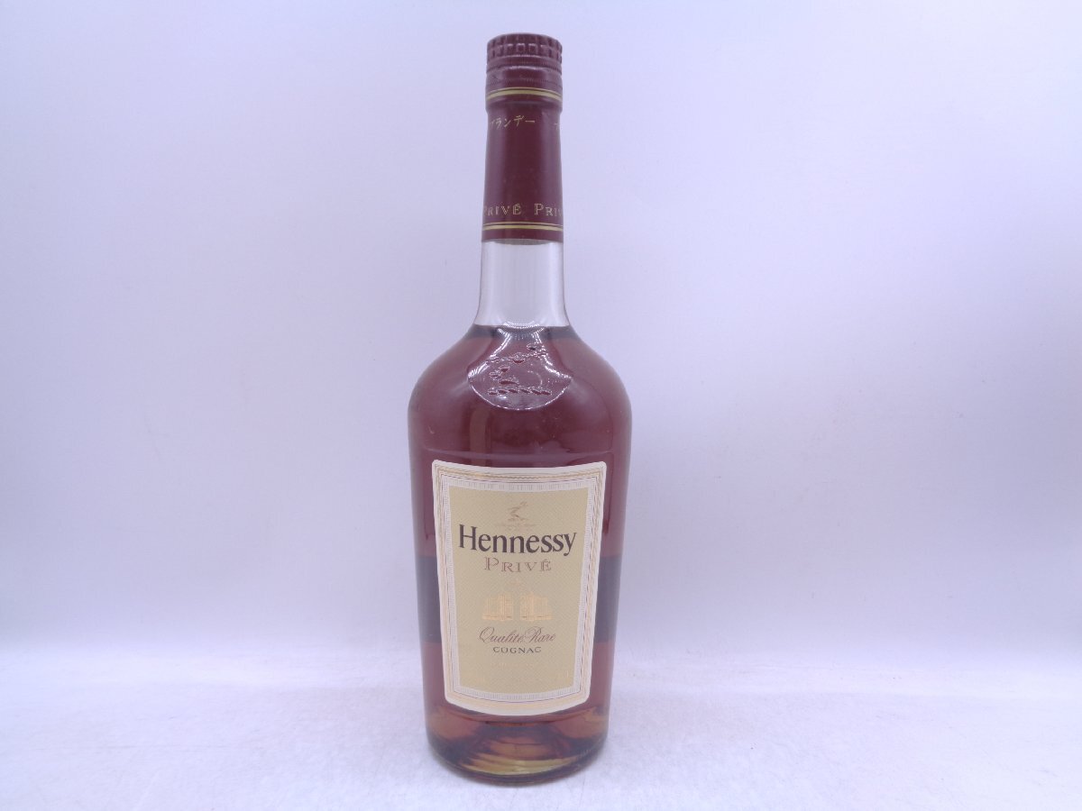 HENNESSY PRIVE ヘネシー プリヴェ コニャック ブランデー 700ml 40% 未開栓 古酒 箱 X261360の画像2