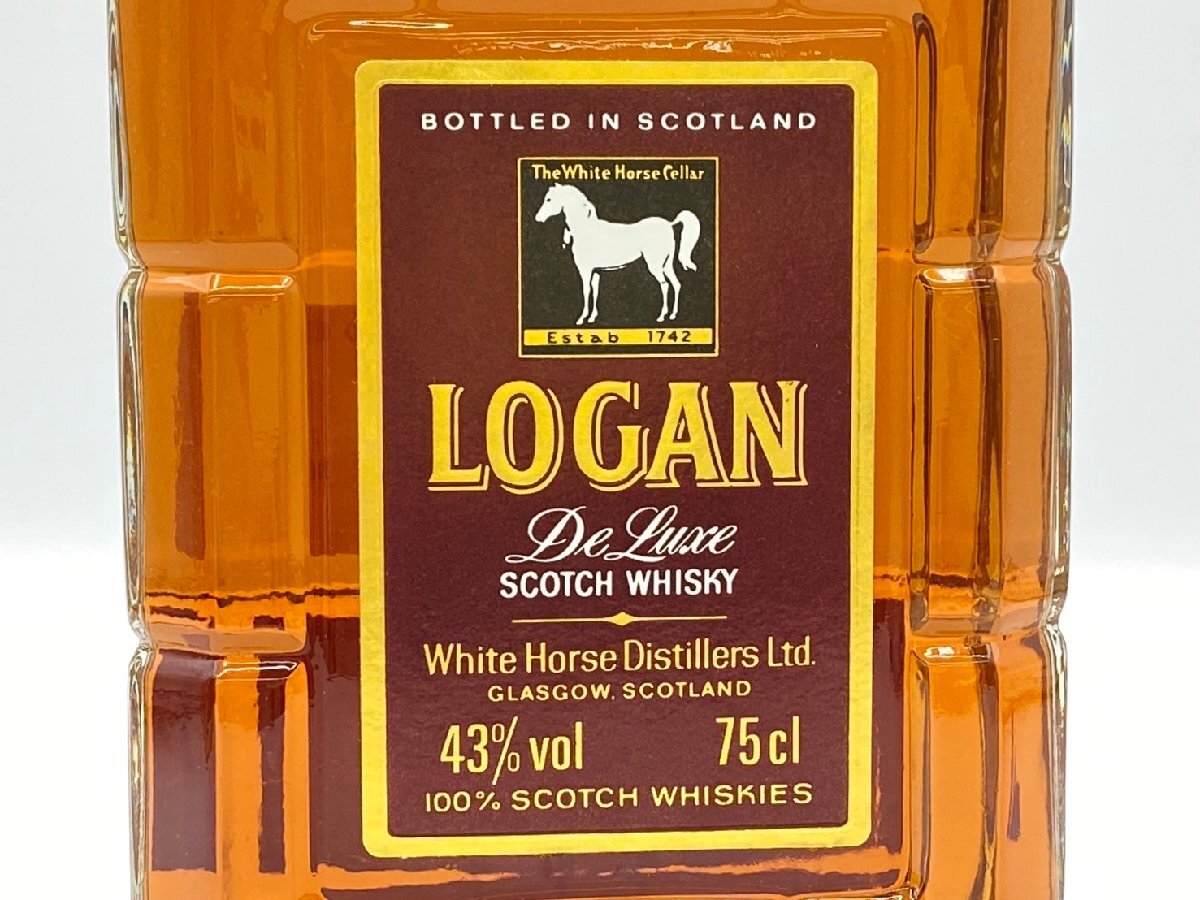 ST【同梱不可】 LOGAN DELUXE 12年 ローガン デラックス スコッチ ウイスキー 特級 箱有 750ml 43% 未開栓 古酒 Z053393の画像7