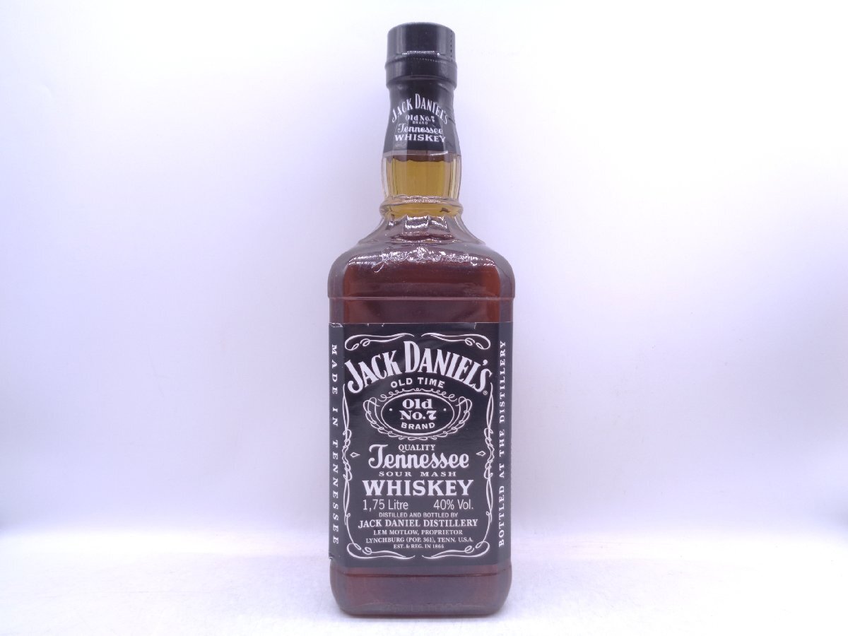 特大 JACK DANIEL'S Old NO.7 ジャック ダニエル ウイスキー 未開封 古酒 1750ml 40％ G25887_画像1