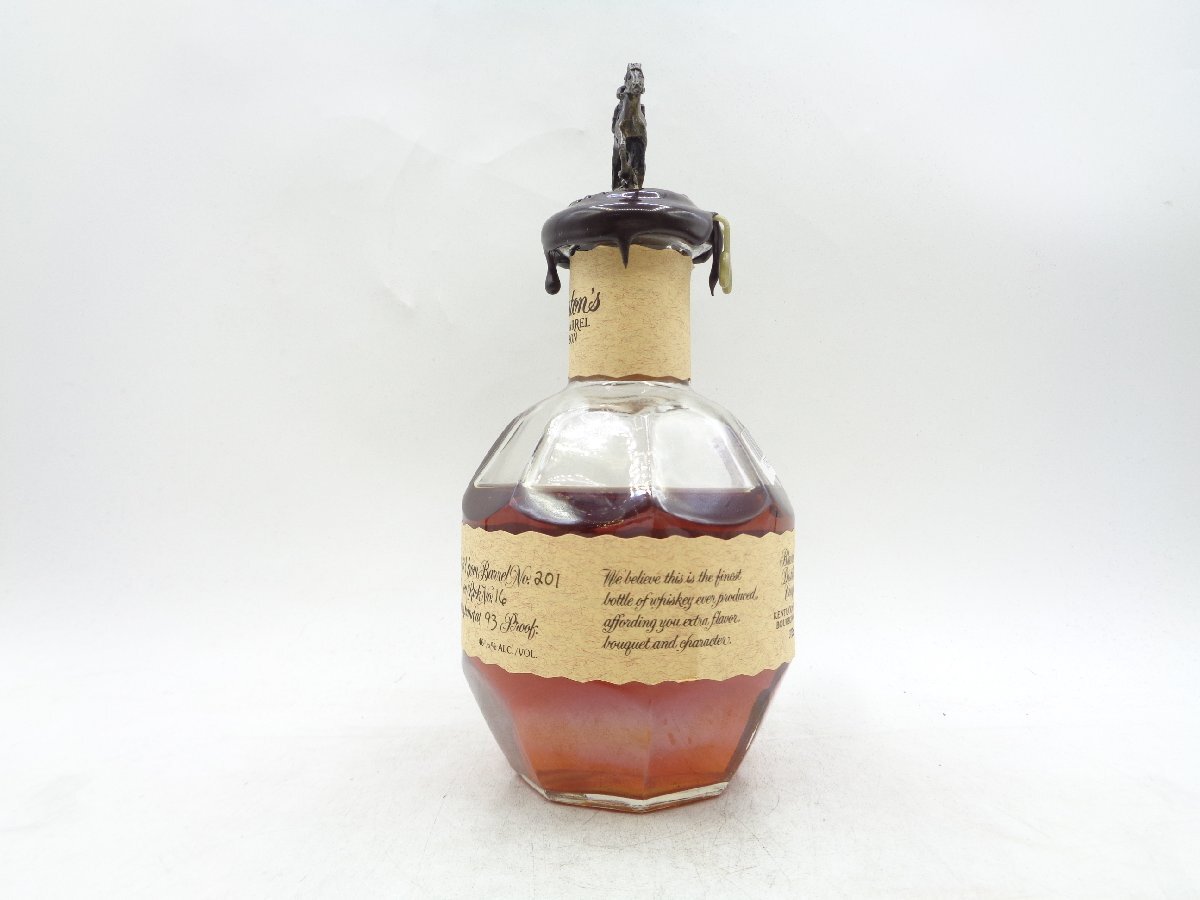 ハーフ Blanton’s ブラントン ウイスキー バーボン 375ml 46,5％ 未開栓 古酒 X269612_画像2