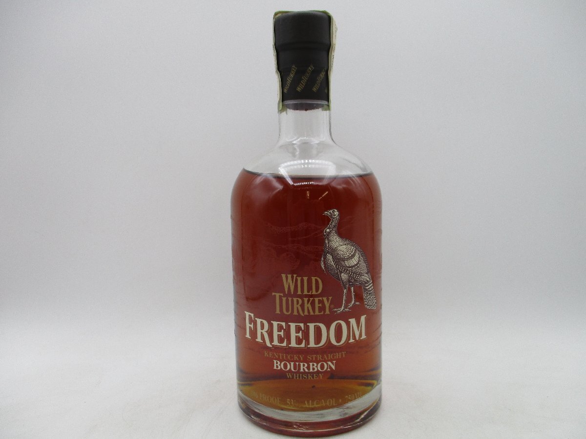 WILD TURKEY FREEDOM 7 TO 13年 ワイルド ターキー フリーダム バーボンウイスキー 750ml 53% 箱入 未開封 古酒 Q15420_画像2