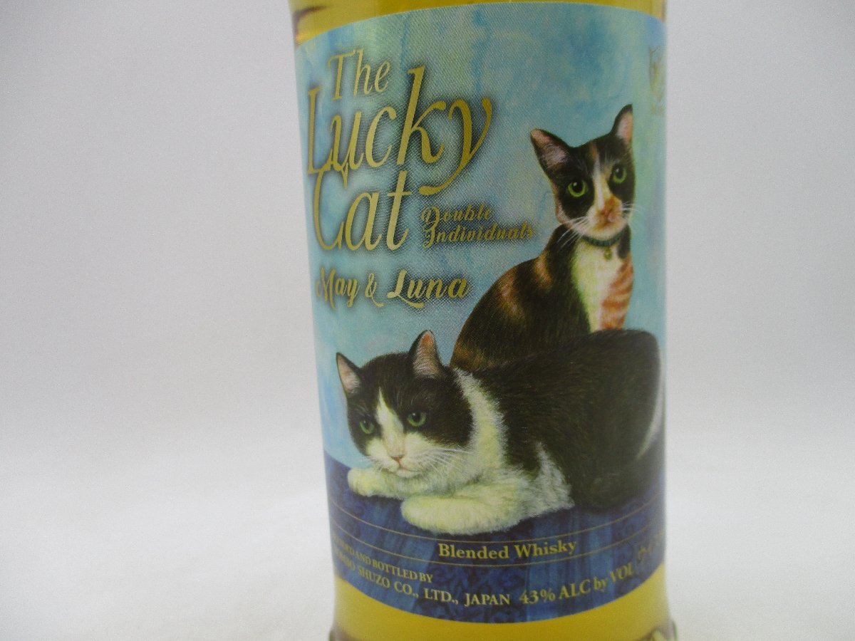 MARS WHISKY THE LUCKY CAT MAY＆LUNA マルス ウイスキー ザ ラッキー キャット メイ＆ルナ 本坊酒造 700ml 43% 箱入 未開栓 古酒 Z52845_画像5