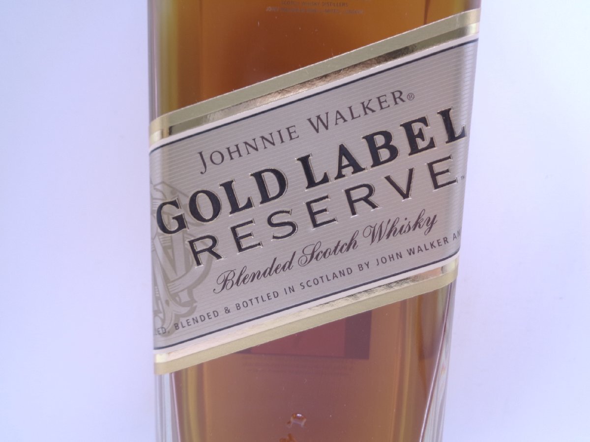 JOHNNIE WALKER GOLD LABEL RESERVE ジョニー ウォーカー ゴールドラベル リザーブ ウイスキー 700ml 古酒 未開栓 箱 Q014743_画像3