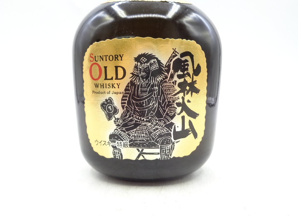 【1円】～ ミニ SUNTORY WHISKY OLD サントリー オールド ウイスキー 風林火山 特級 180ml 43% 未開栓 古酒 B67746_画像5